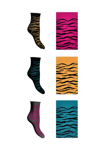 AFRICA patterned short socks for women Discover TRI-PACK socks - SITE_NAME_SEO